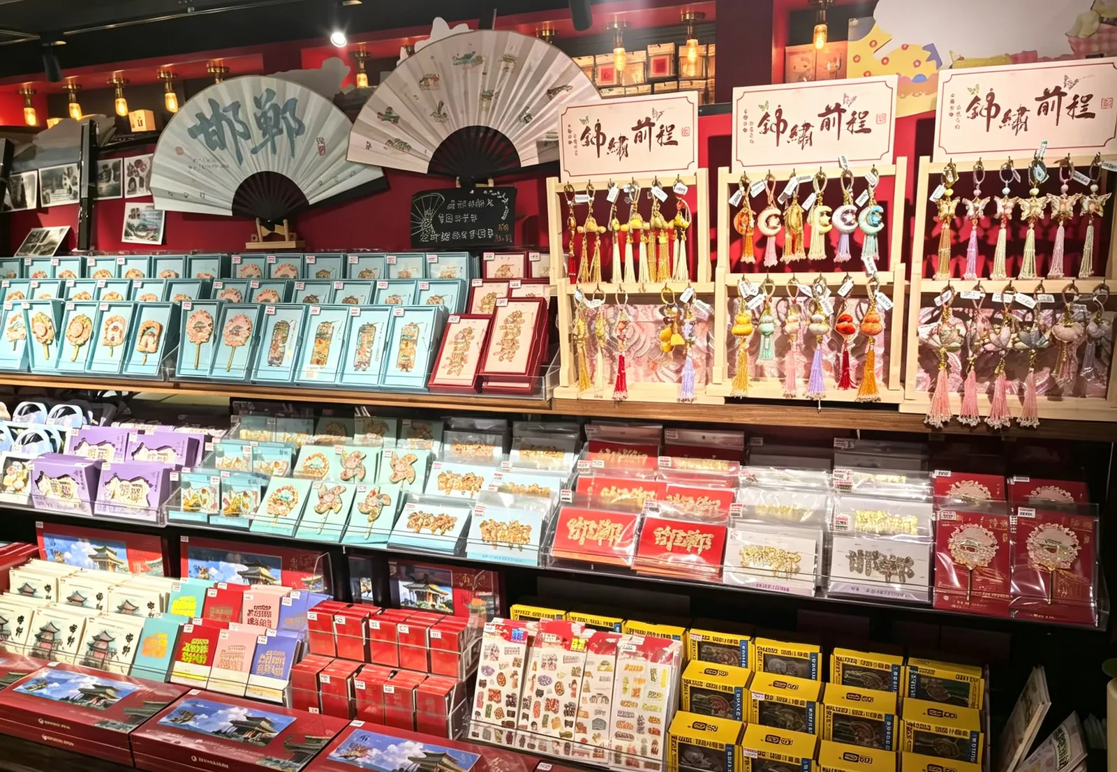 嘉美文创-店内陈列