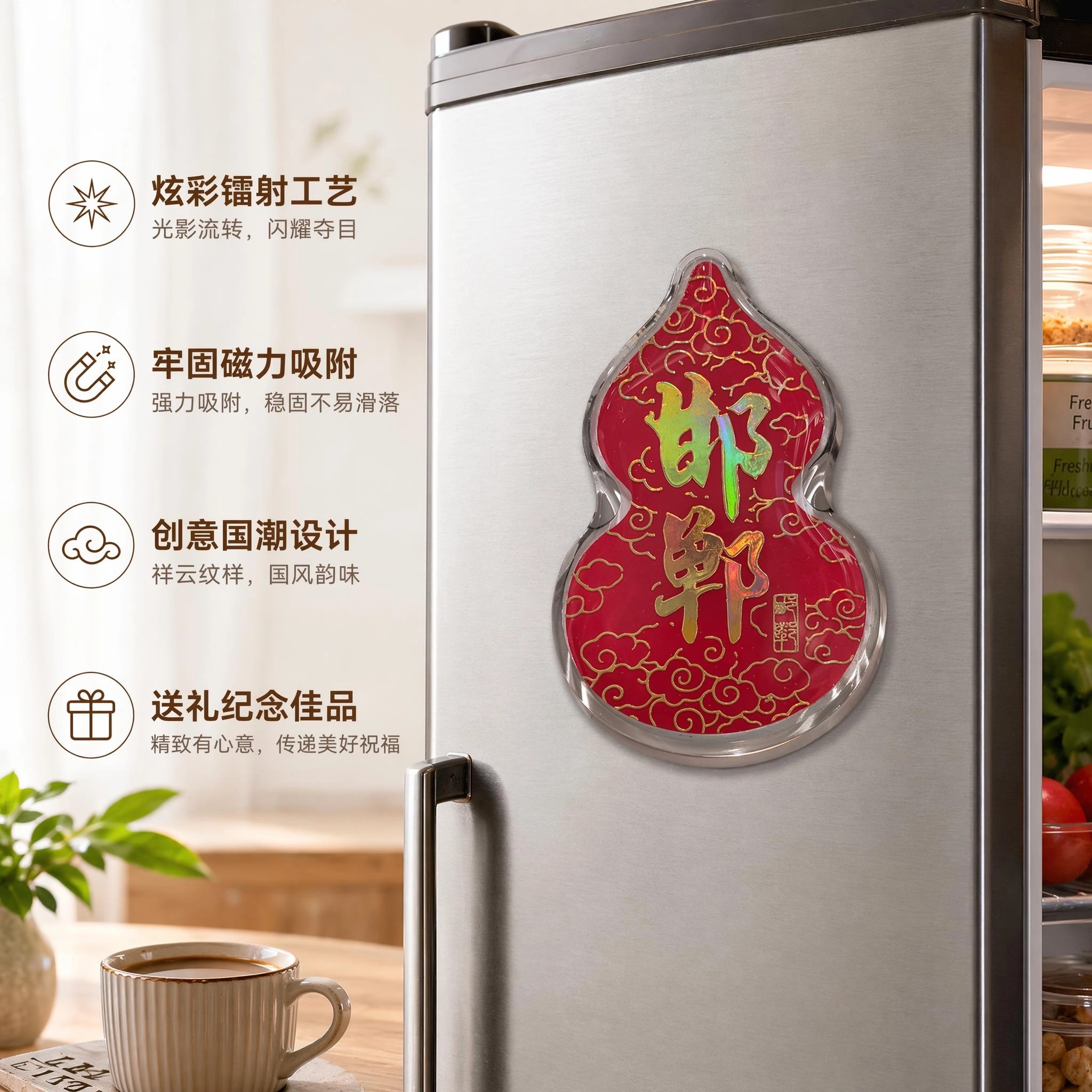 邯郸福禄亚克力冰箱贴