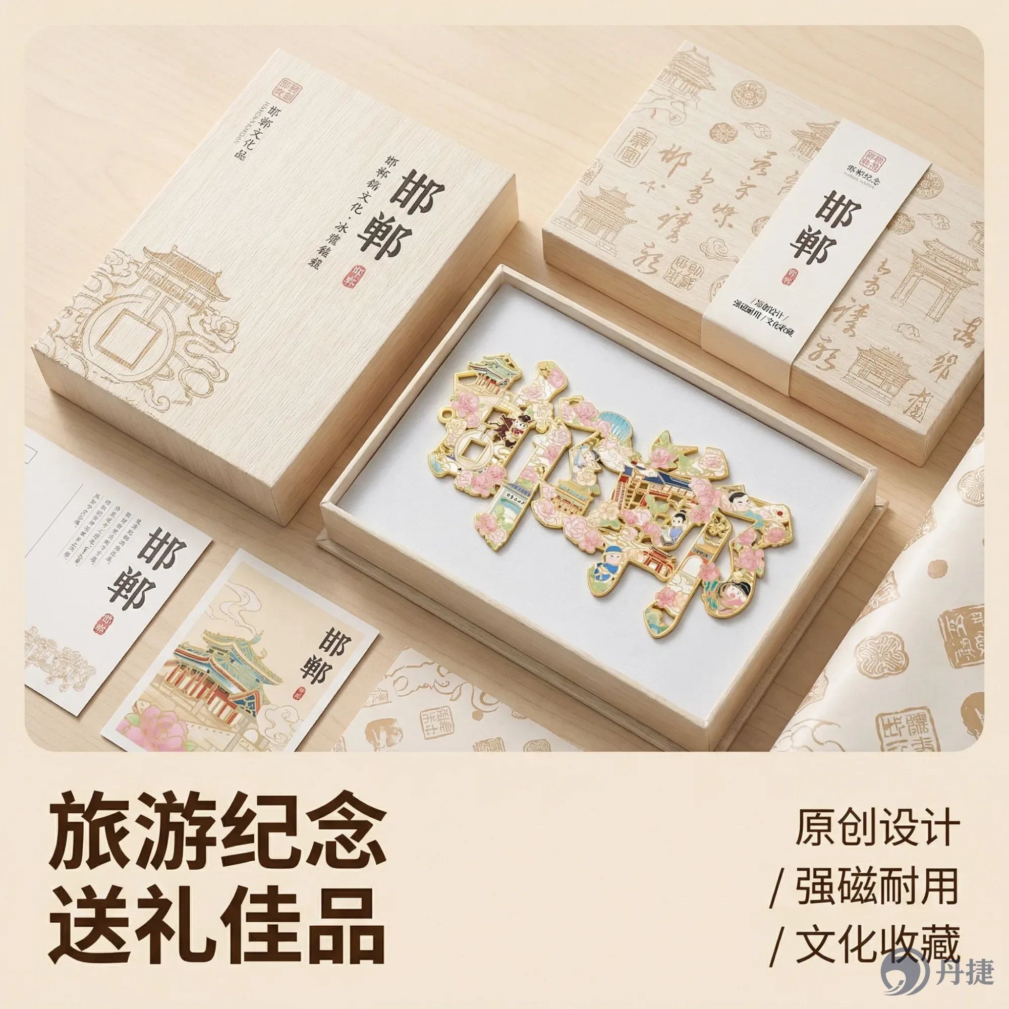 邯郸地标合集冰箱贴