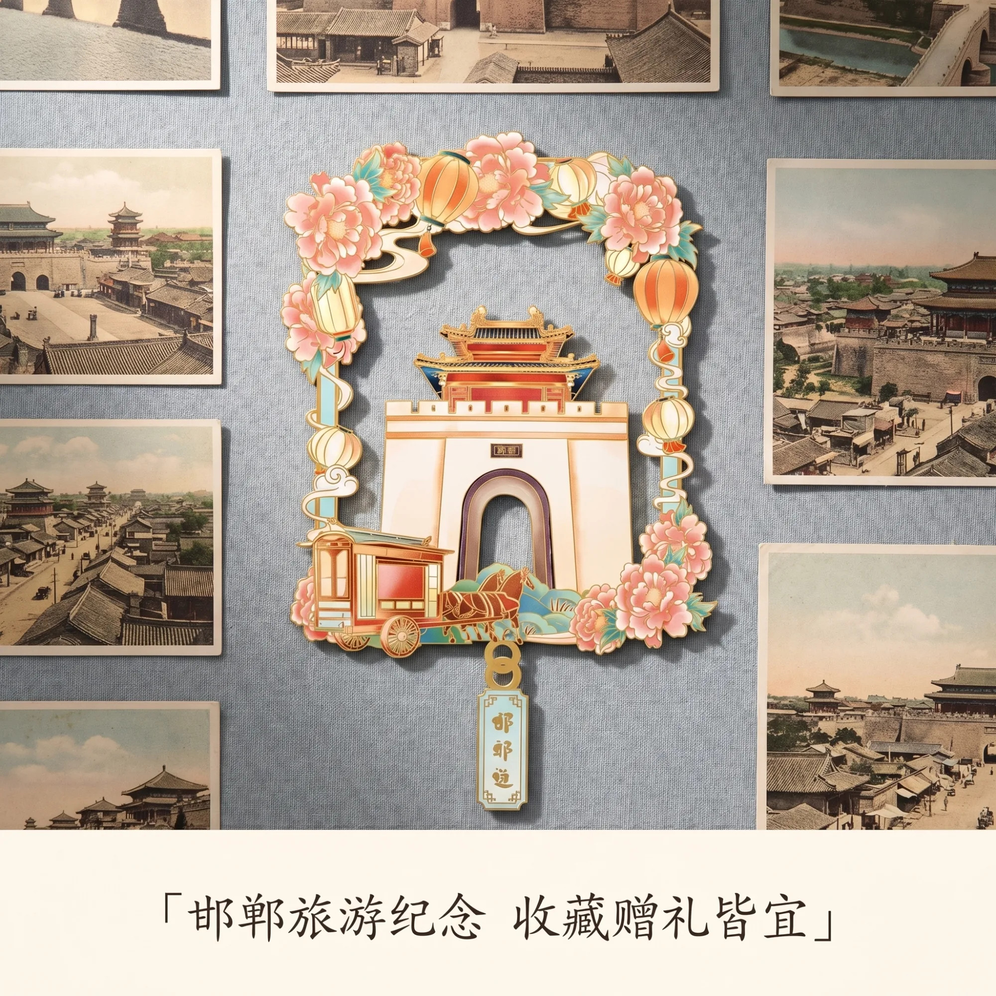 邯郸道文化冰箱贴