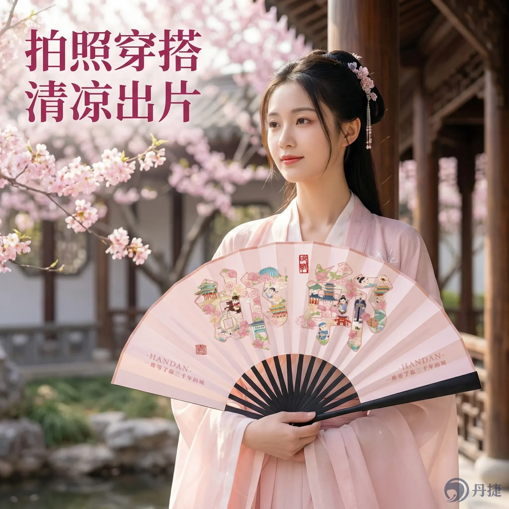 国风·国潮竹扇（邯郸文化）